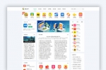 A688 多彩APP软件下载网站织梦dede模板源码[自适应手机端]
