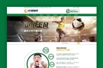 A754 绿色体育培训网站织梦dede模板源码[带手机版数据同步]