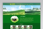 A811 绿色茶叶种植网站织梦dede模板源码[带手机版数据同步]