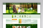A824 绿色宠物机构网站织梦dede模板源码[带手机版数据同步]