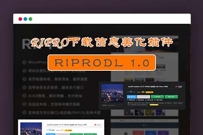 C093 WordPress主题_ripro美化子主题_全站美化子主题