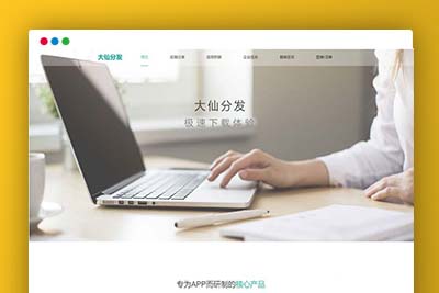 K292 Thinkphp内核app分发系统大仙分发平台源码第一个版本