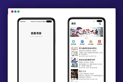 P47 [5月20更新]百看书屋V2版本-小说APP网站源码运营版+在线采集+10完本小说数据库