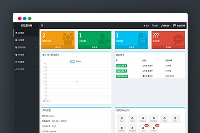 A1117 ThinkPHP6内核通用网站后台权限管理系统源码