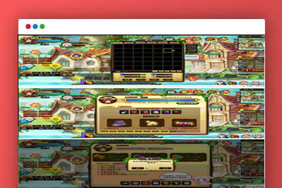 Q249永恒之城网页游戏单机版横版Q版一键端GM刷元宝等级