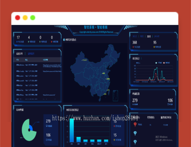 A1568某站价值5800元的【智优客服2.0】|多语言客服|Saas客服|多商户客服|客服系统|在线客服|聊天系统