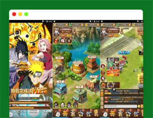 Q586放置火影商业开服端_特色三网H5全网通卡通动漫闯关手游_2023年5月17日最新打包Win服务端源码_视频架设教程_GM后台