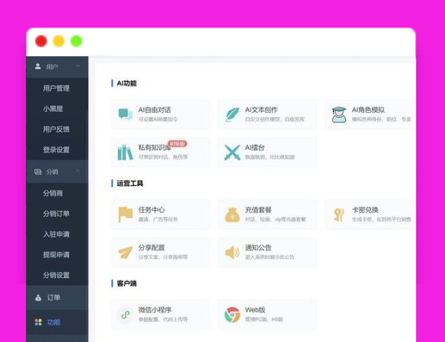 A2224AI系统整合源码 ChatGPT源码 支持多开 自适应全开源GPT4.0MJ绘画系统AI绘画
