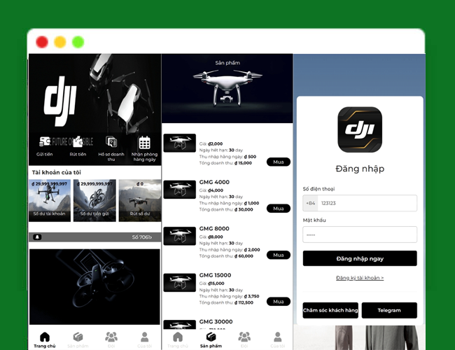 A2503无人机产业投资融资源码 高新科技类型投资理财源码 无人机产品理财源码 投资理财系统源码